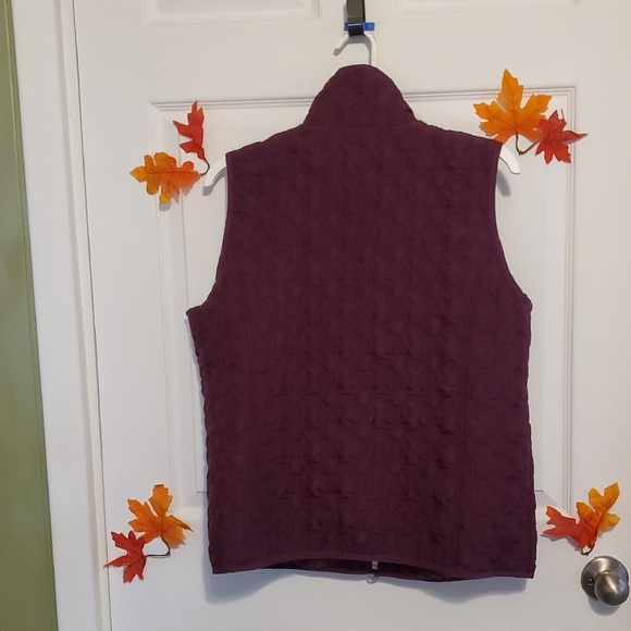 Jason Maxwell Deep Purple Outerwear Vest - Picture 3 of 9